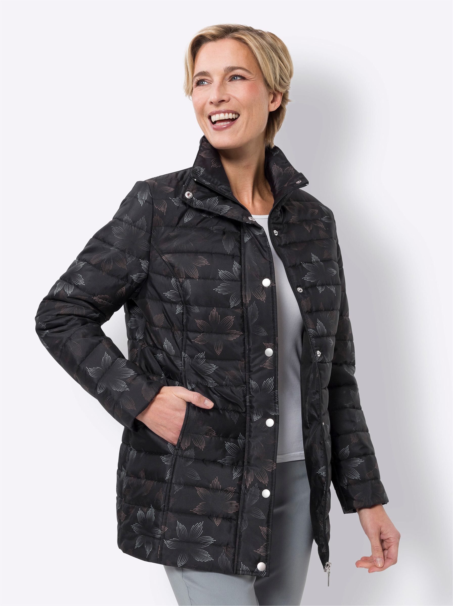 Allwetterjacke Steppjacke Langarm