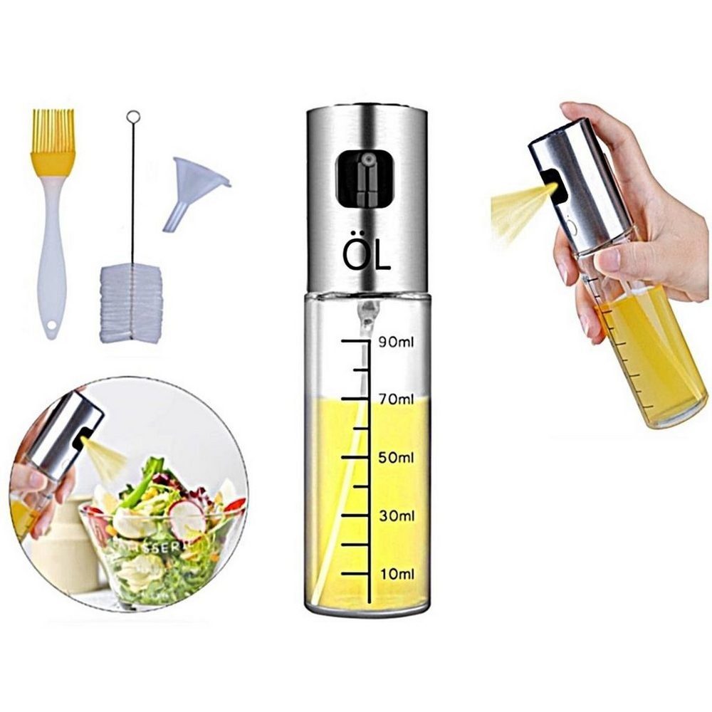 Ölspender Öl Sprüher Flasche 100ML Öl Sprühflasche Essig Spritzer Ölspender