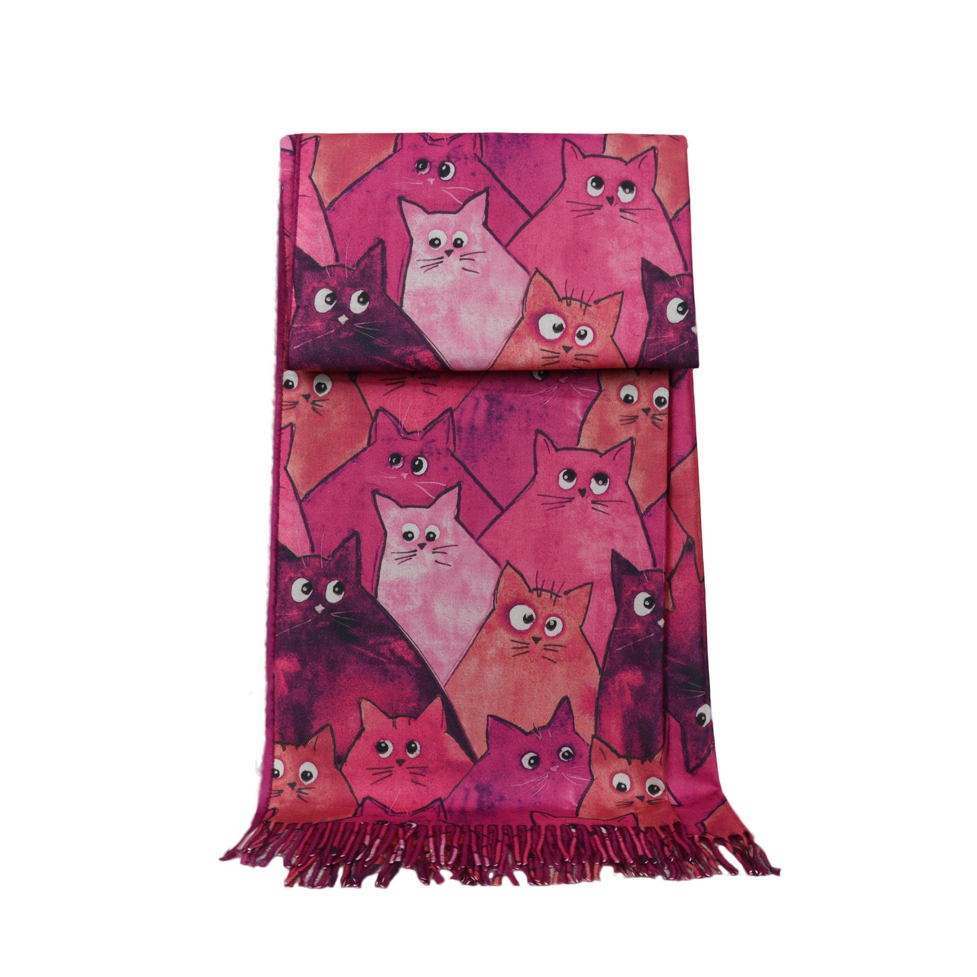Modeschal Schal Cat