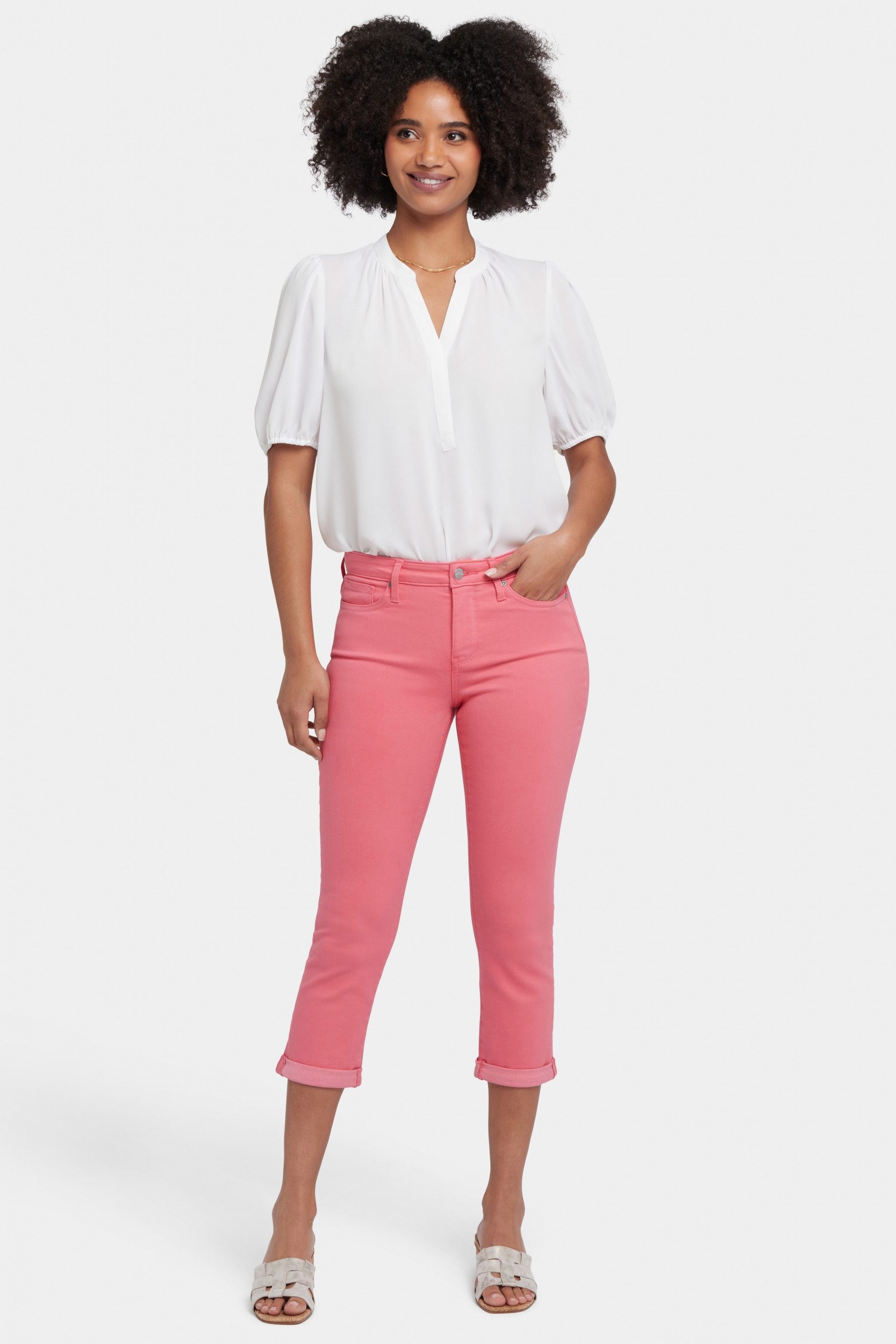 NYDJ Caprijeans Chloe Skinny Capri Jeans In Cool Embrace® Denim