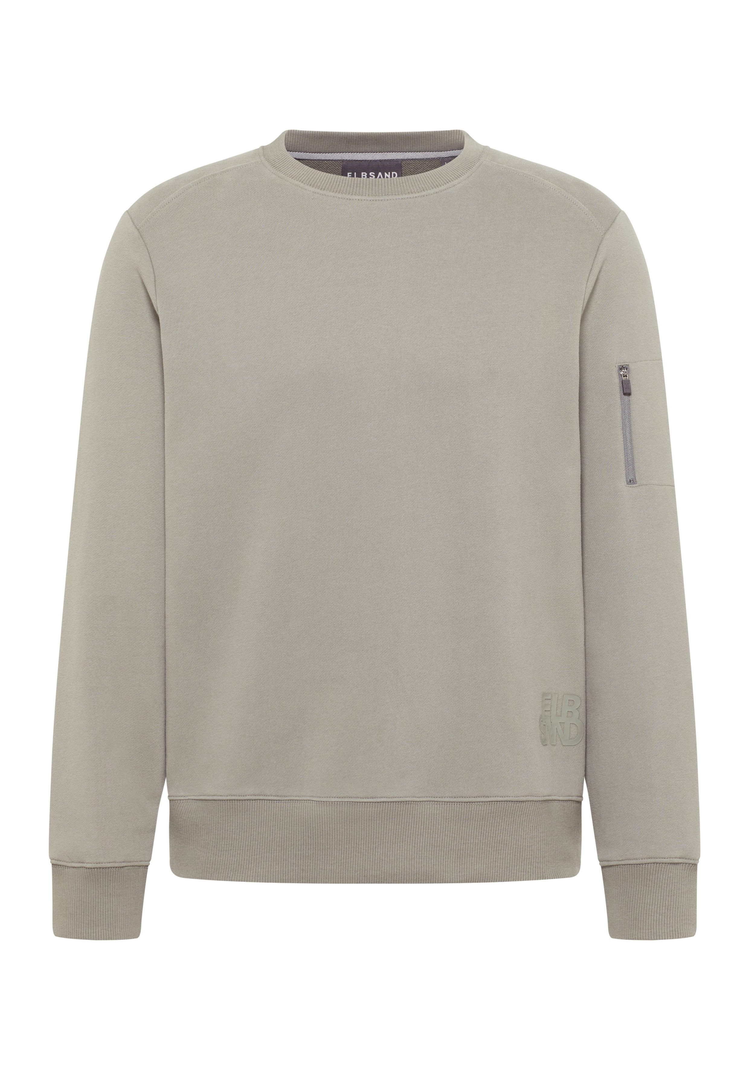 Elbsand Sweatshirt Elmo Herren Rundhalsausschnitt, locker geschnitten