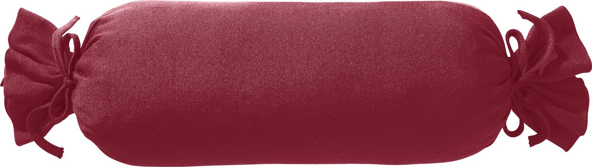 Erwin Müller Nackenrollenbezug Nackenrollenbezug "Freising", Elasthan-Jersey-Stretch Uni