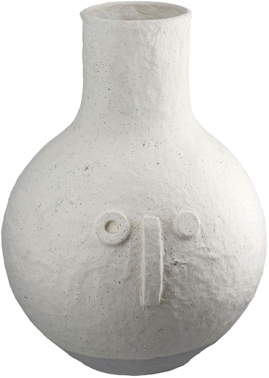 Casablanca by Gilde Tischvase Vase bauchig Belém creme H. 31 cm (1 St)