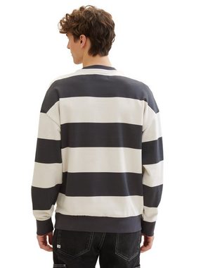 TOM TAILOR Denim Sweatshirt mit Colorblocking