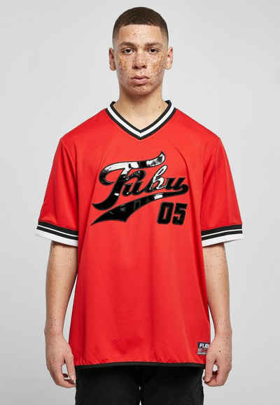 Fubu T-Shirt Herren FM231-011-2 FUBU Varsity Lacquered Mesh Tee (1-tlg)