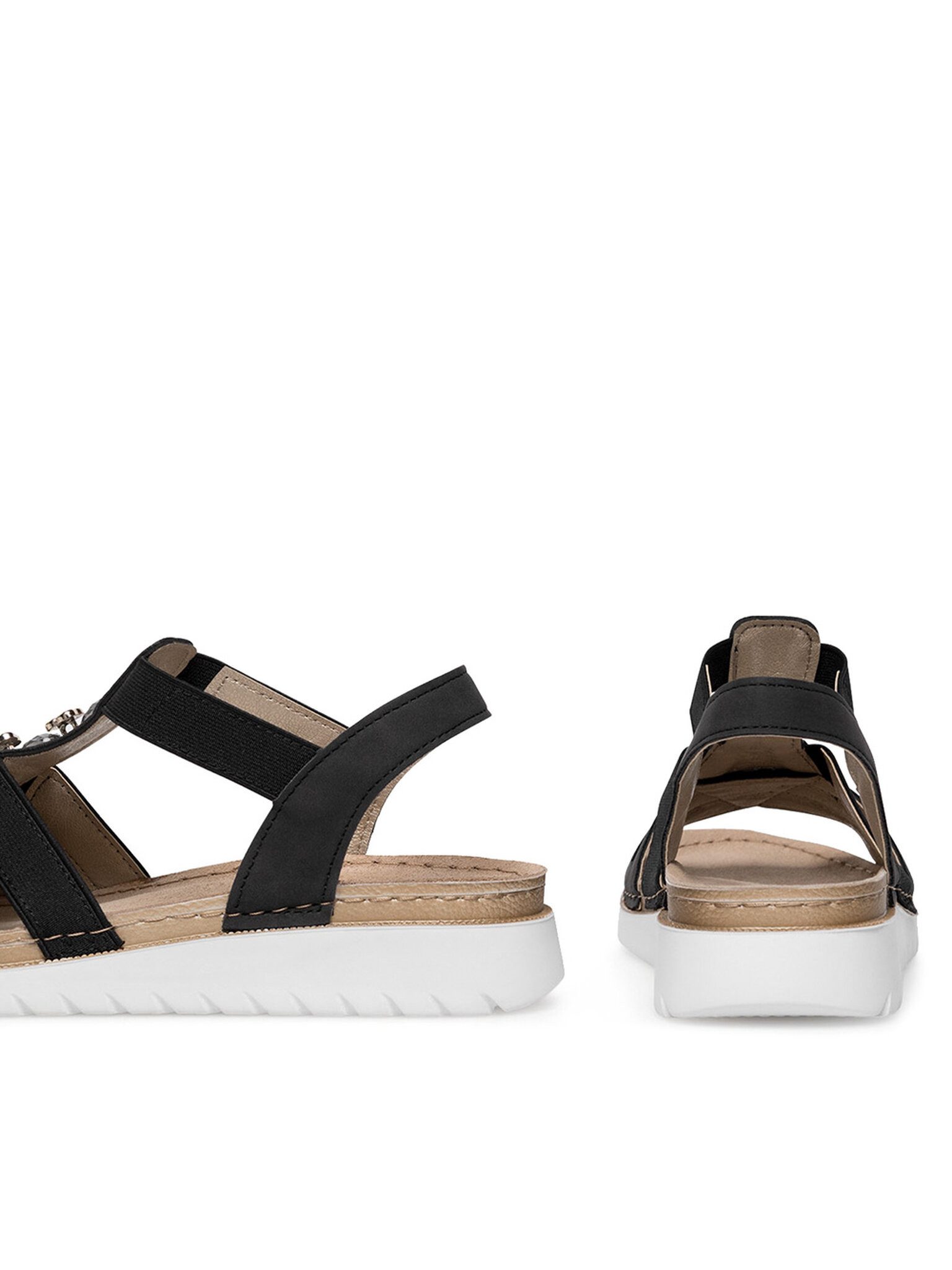 INBLU Sandalen CNARO100 Schwarz Sandale