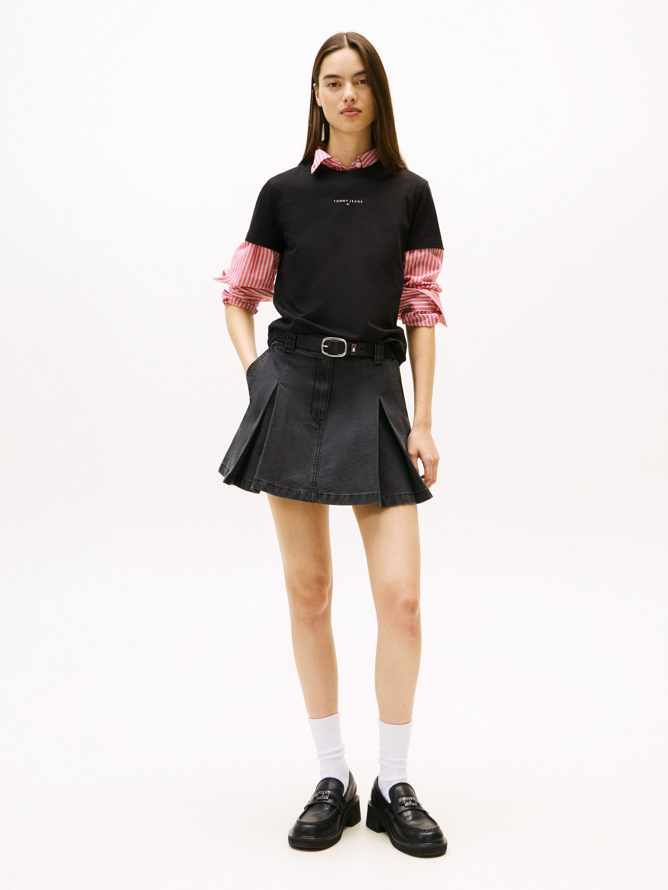 Tommy Jeans Kurzarmshirt TJW REG LINEAR SS TEE