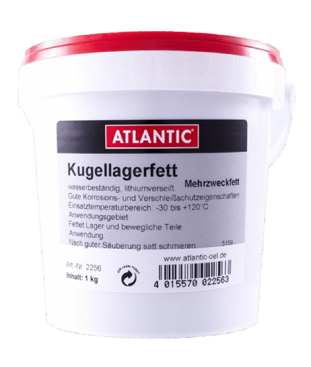 ATLANTIC Schmierfett ATLANTIC Kugellagerfett Mehrzweckfett, 1000 g, wasserbeständig