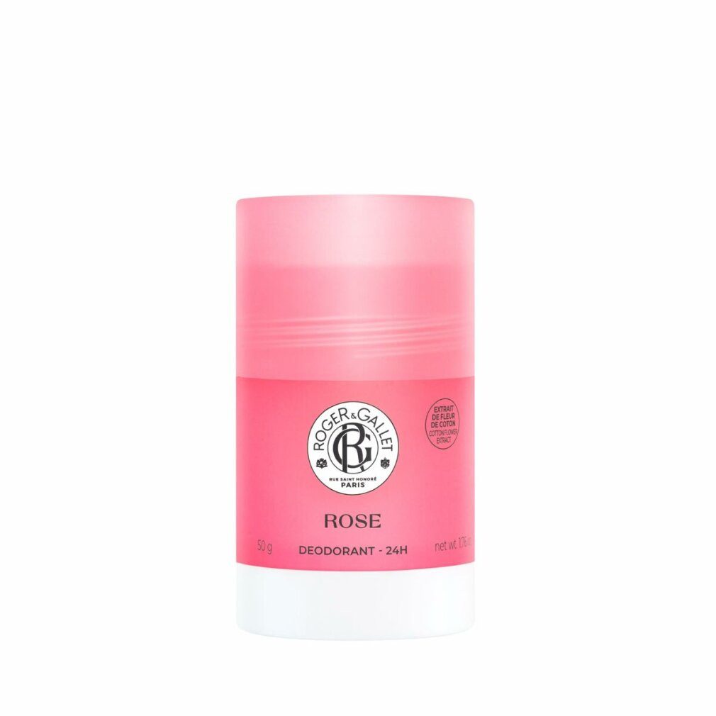 ROGER & GALLET Körperpflegemittel ROSE festes Deo 50 gr