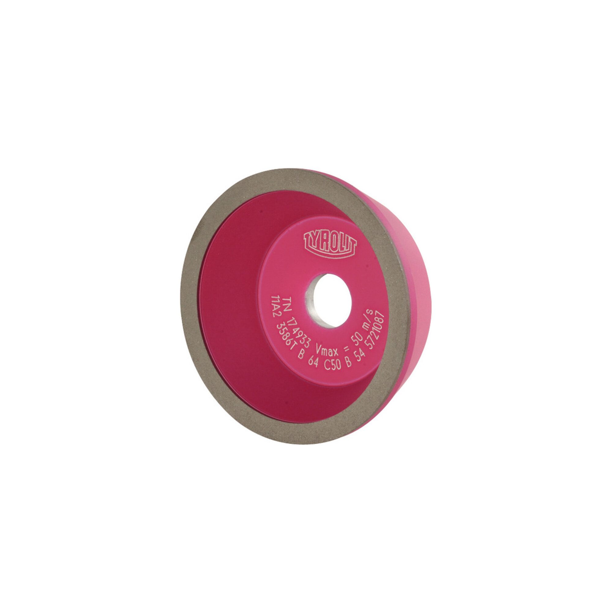 TYROLIT Trennscheiben TYROLIT CBN Kombi-Schleiftopf für Deckel S0 / S0E DxTxH (mm), 75x26x20