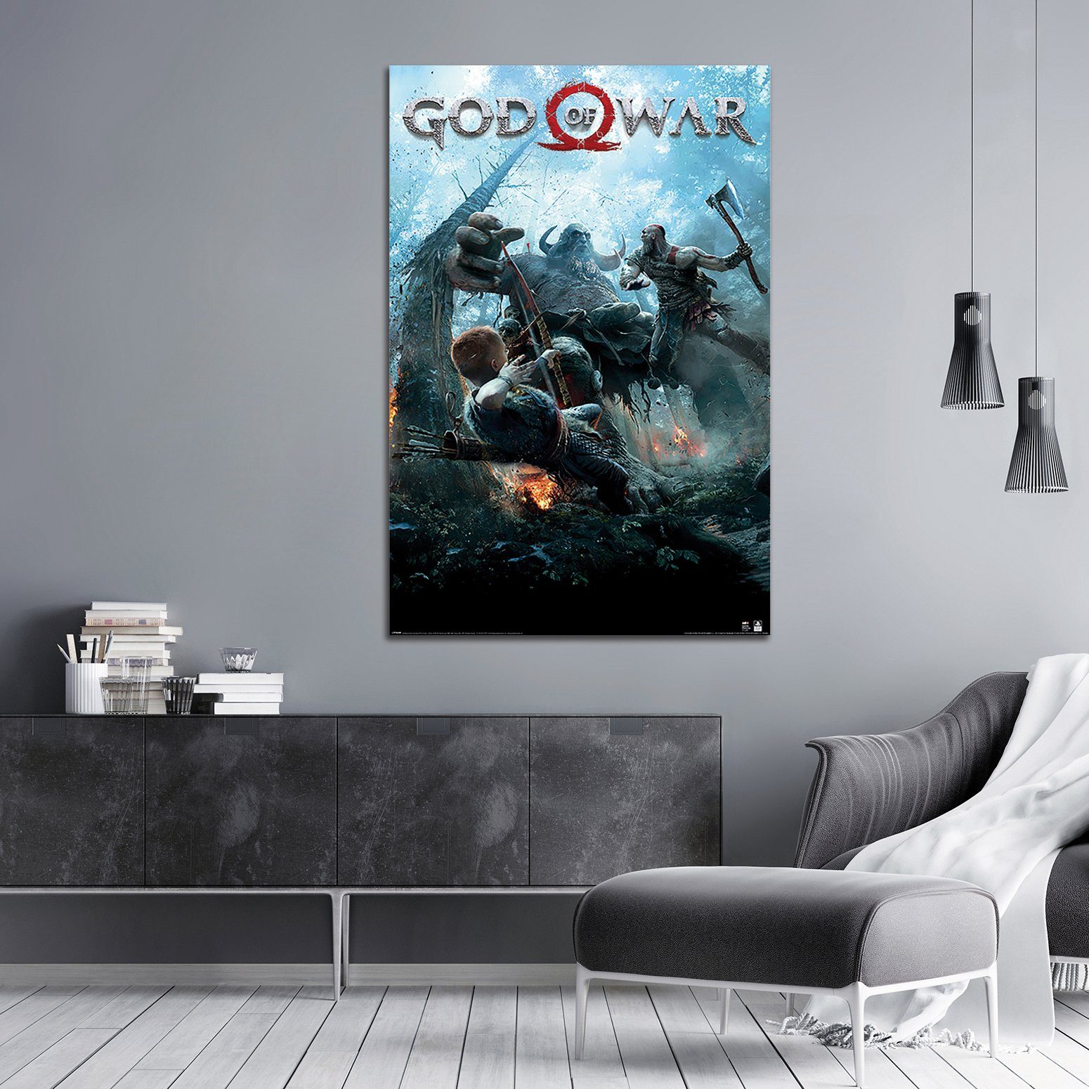 PYRAMID Poster God of War Poster 61 x 91,5 cm – Bild 3 von 5
