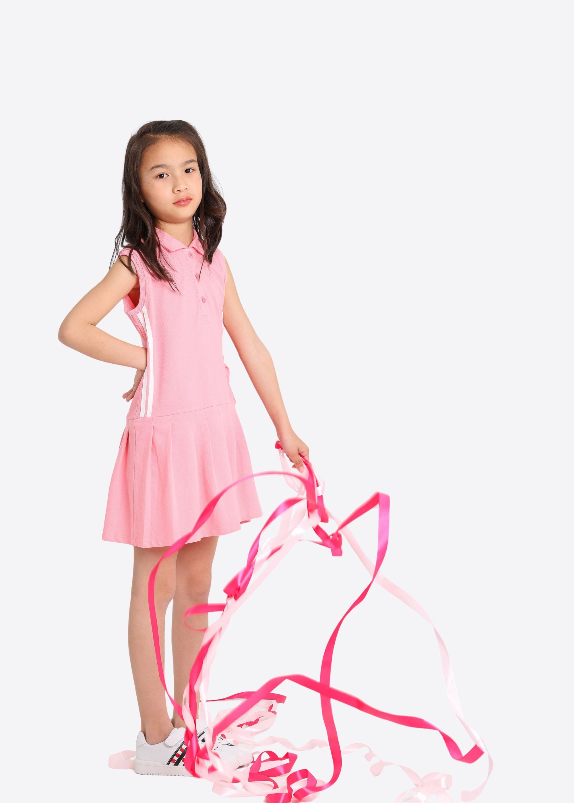 Solang Shirtkleid (1-tlg) mit Polokragen