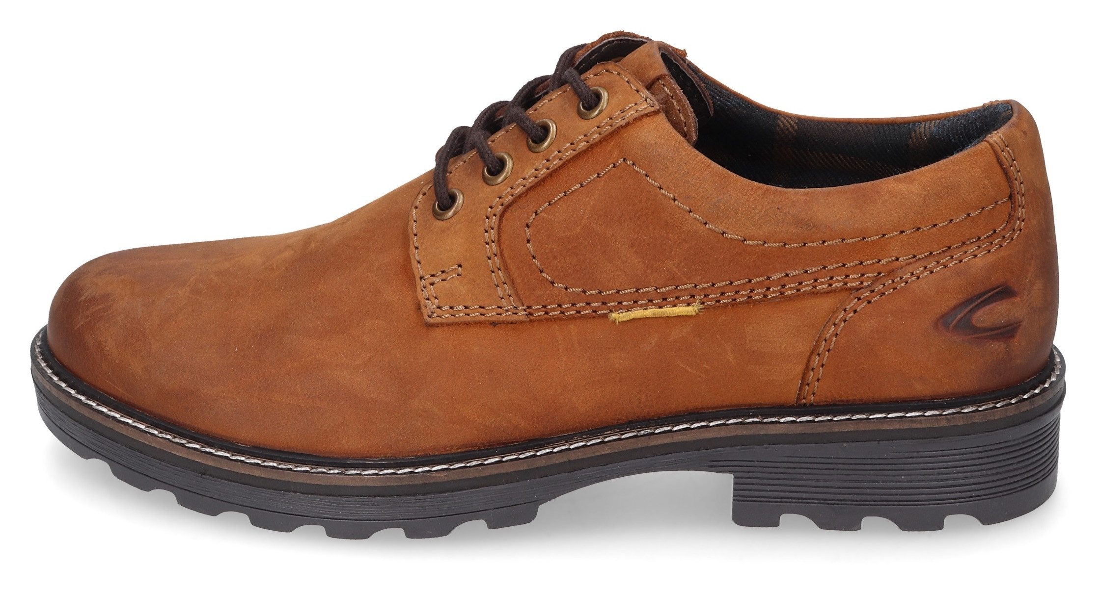 camel active Schnürschuh Trachtenschuh, Freizeitschuh mit gepolsterter Innensohle