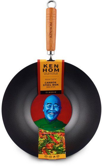 KEN HOM Wok Classic, Stahl (1-tlg), Ø 31 cm