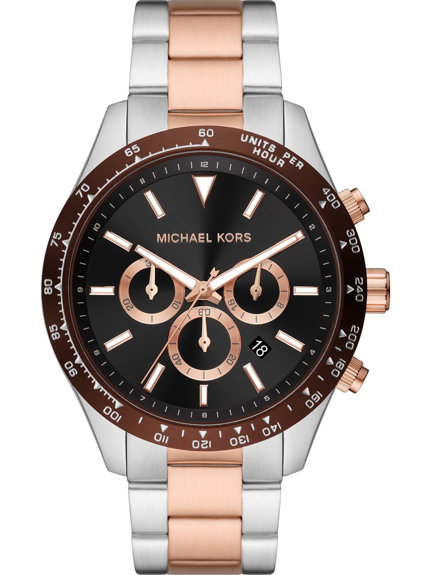 MICHAEL KORS Chronograph Michael Kors Herren-Uhren Analog Quarz