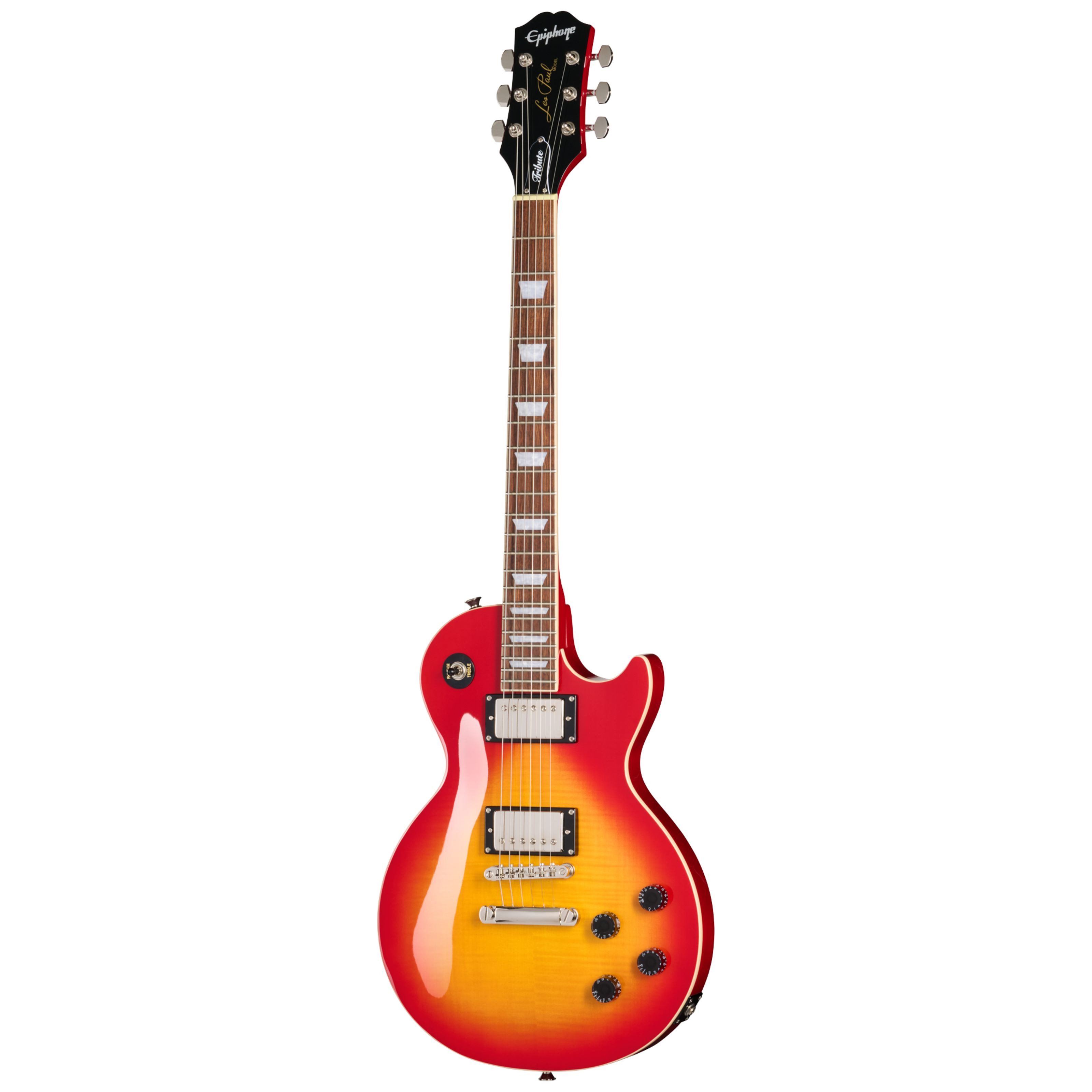 Epiphone E-Gitarre, E-Gitarren, Single Cut Modelle, Les Paul Tribute Plus Heritage Cherry Sunburst - Single Cut