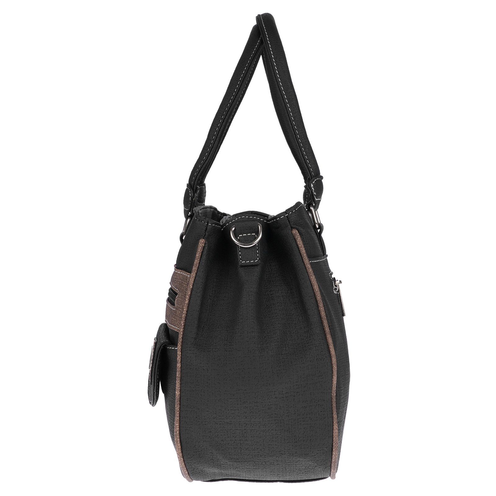 Christian Wippermann Henkeltasche Große Damen Tasche Umhängetasche Schultertasche (1 tlg), Henkeltasche