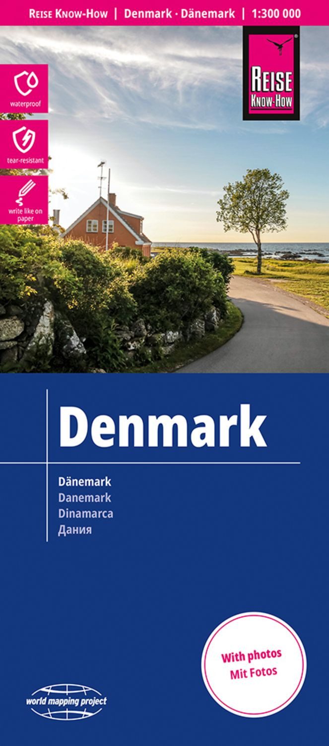 Reise Know-How Landkarte Dänemark / Denmark (1:300.000) / diverse