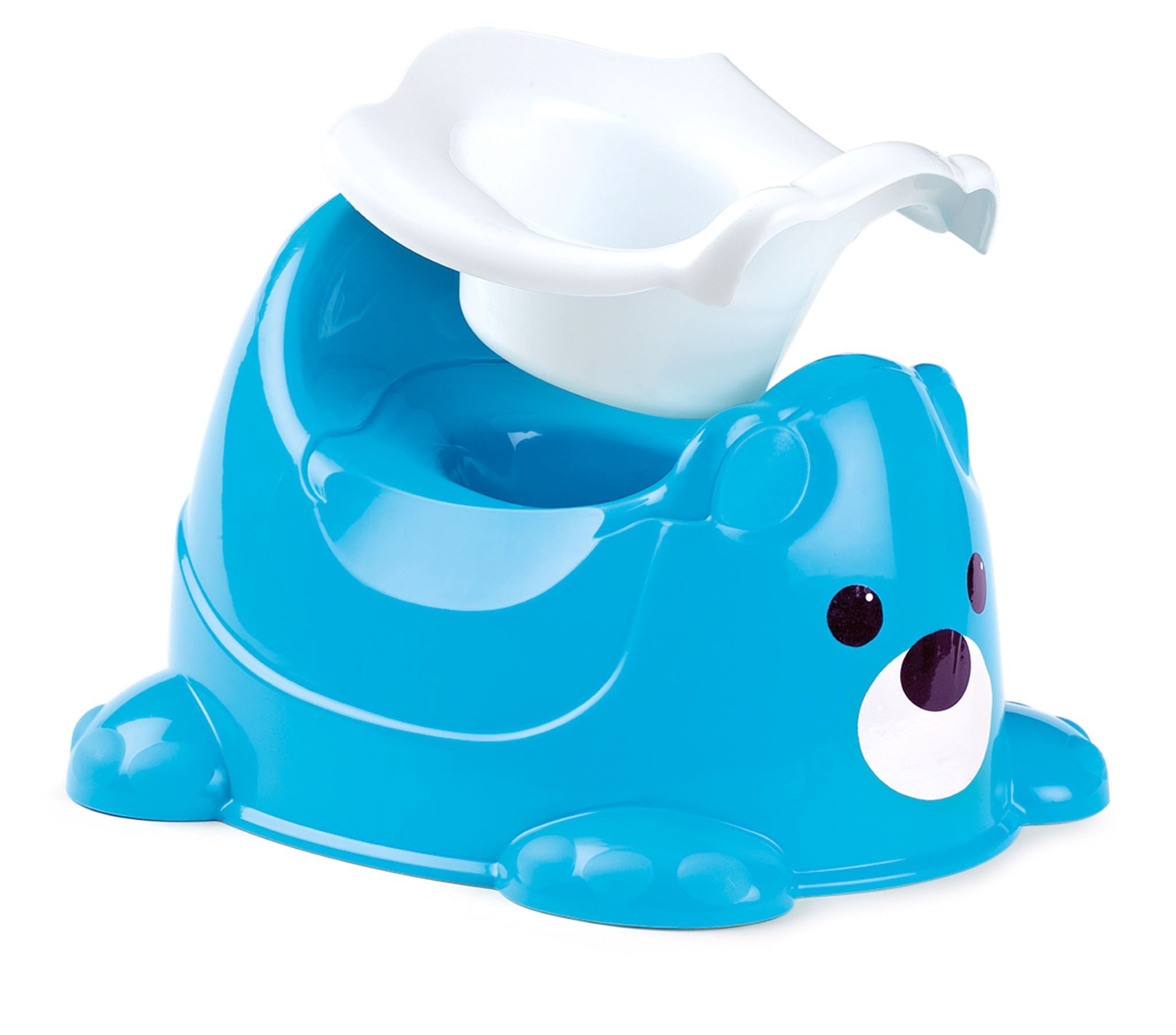 MOLTO Töpfchen Kindertöpfchen ergonomisch mit Einsatz Teddybär