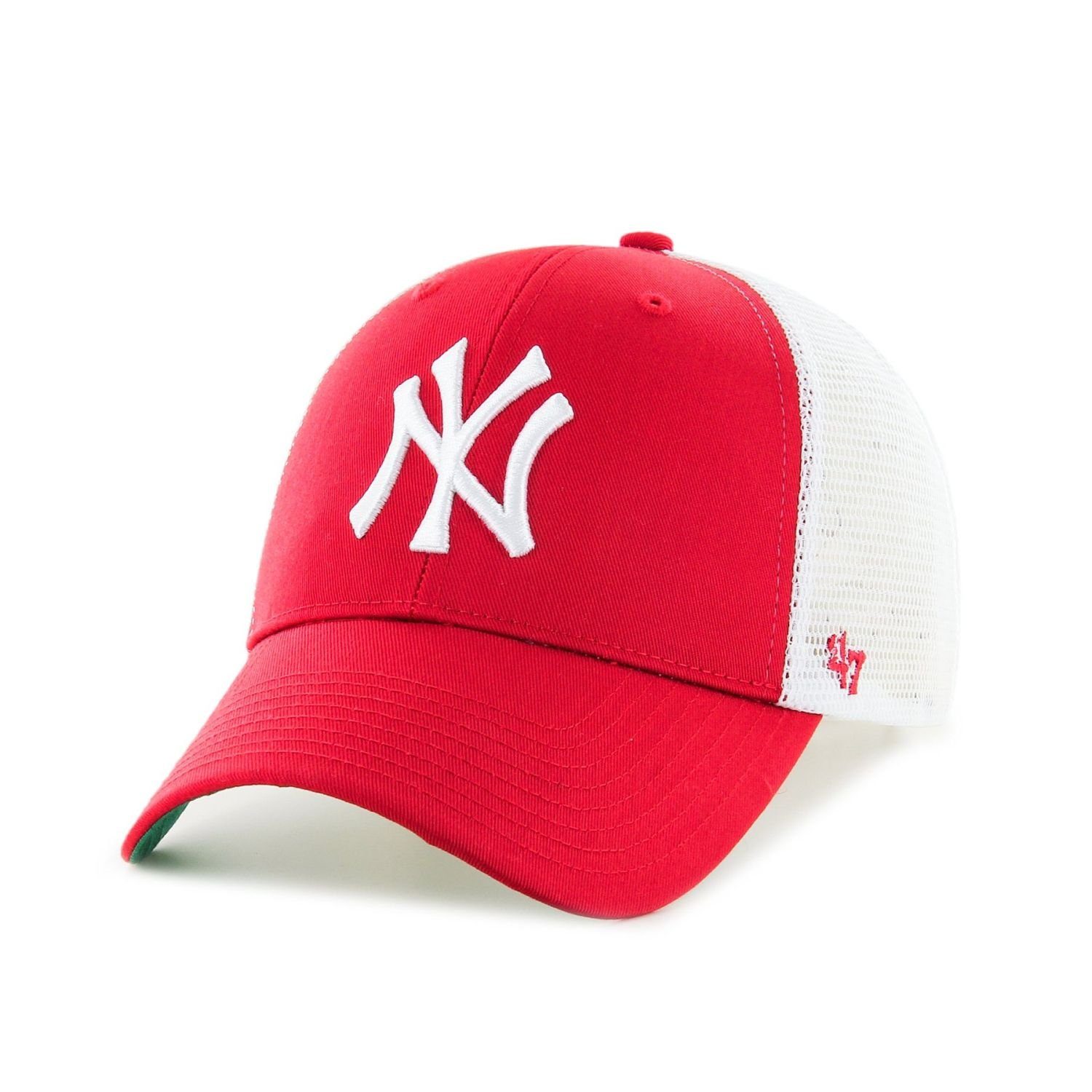 '47 Brand Baseball Cap Trucker BRANSON New York Yankees Rot | Baseball Caps