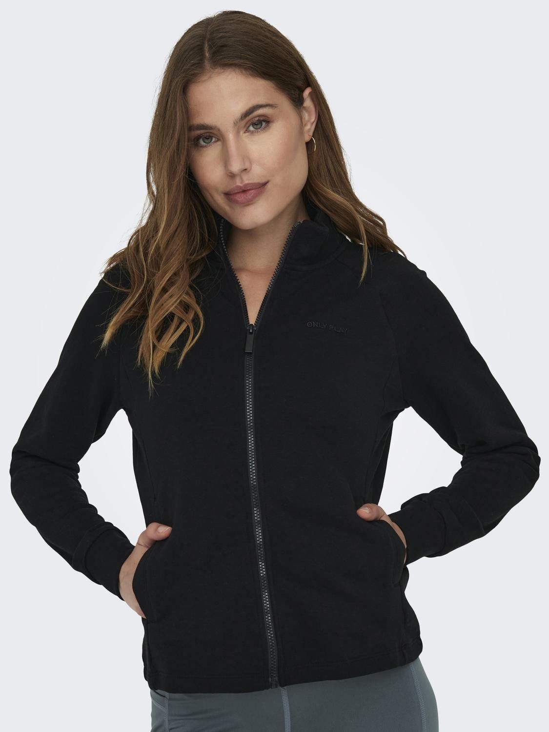 ONLY Play Sweatjacke ONPMELINA LS HN ZIP SWT NOOS günstig online kaufen