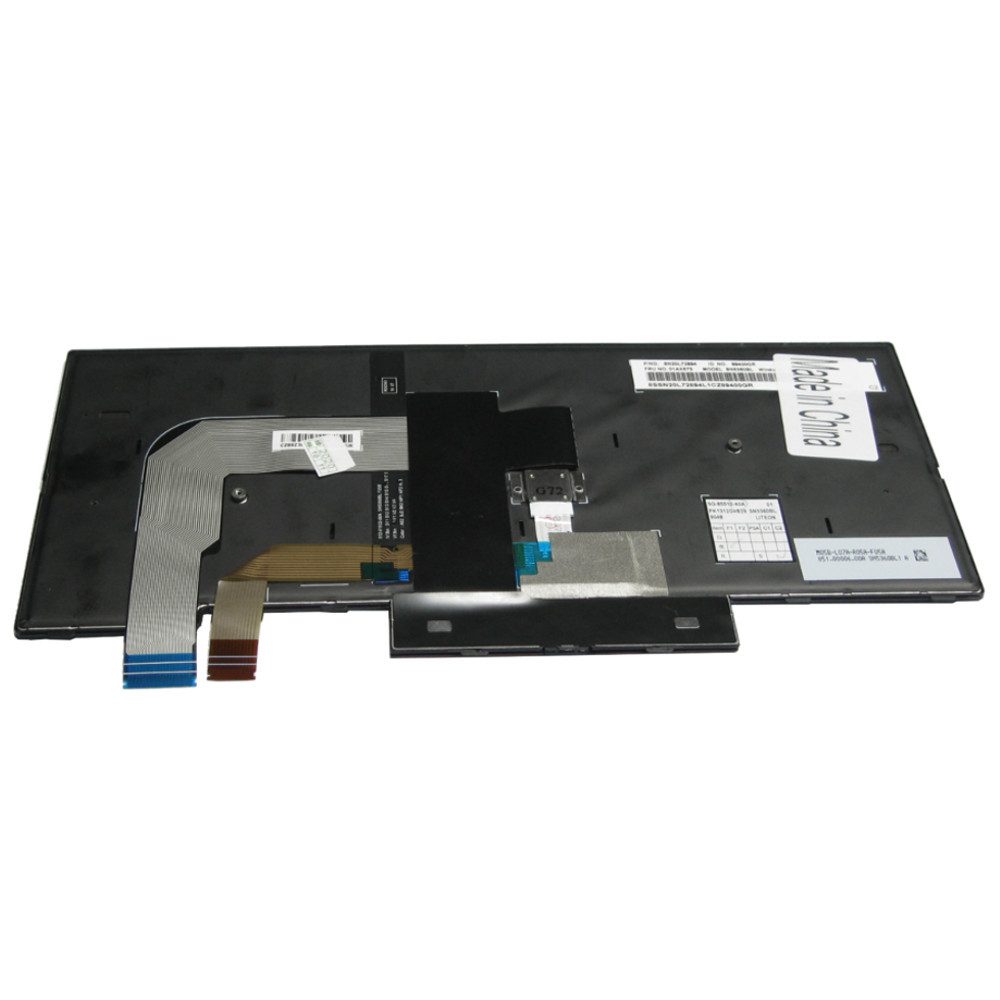 Trade-Shop Ersatz passend für Lenovo 01AX540 01HX511 01HX431 01HX459 01HX499 Tastatur (Tasten: Deutsch, QWERTZ / mit Trackpoint / mit Hintergrundbeleuchtung)