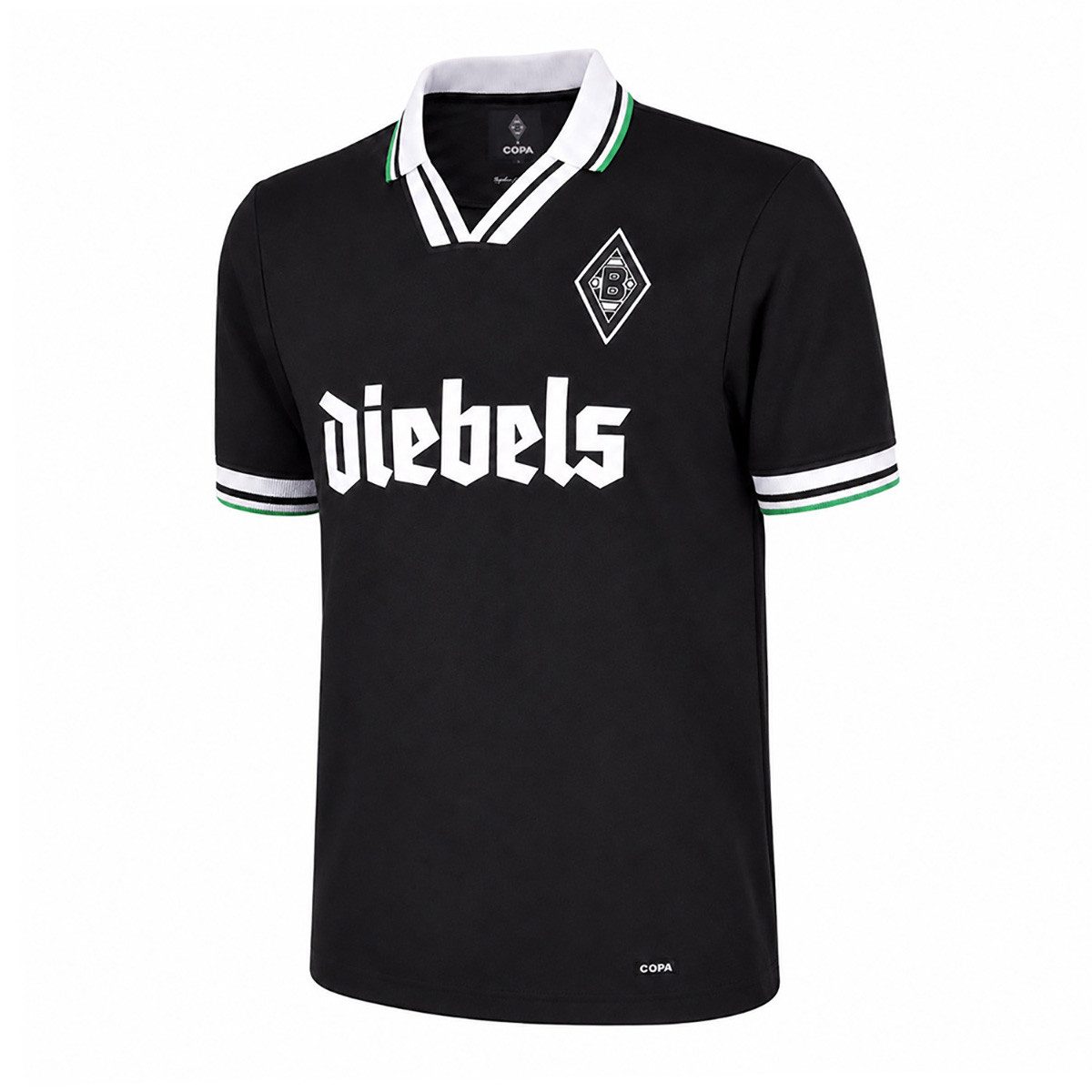 COPA Fußballtrikot Retro Auswärtstrikot Borussia Mönchengladbach 1996-97 (Packung)