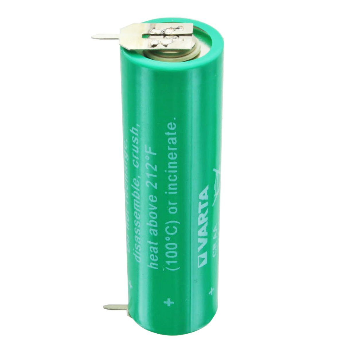 VARTA Varta CR AA Lithium Batterie 6117, UL MH 13654 (N) mit 1er Print Kont Batterie, (3,0 V)
