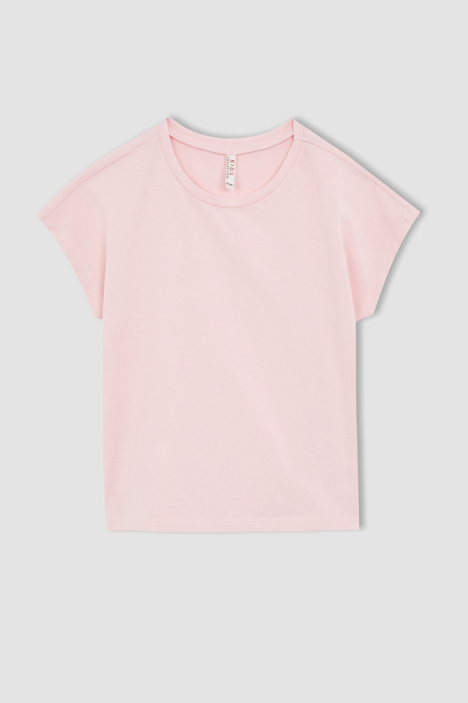 DeFacto T-Shirt T-Shirt CROPPED FIT Hellrosa | T-Shirts