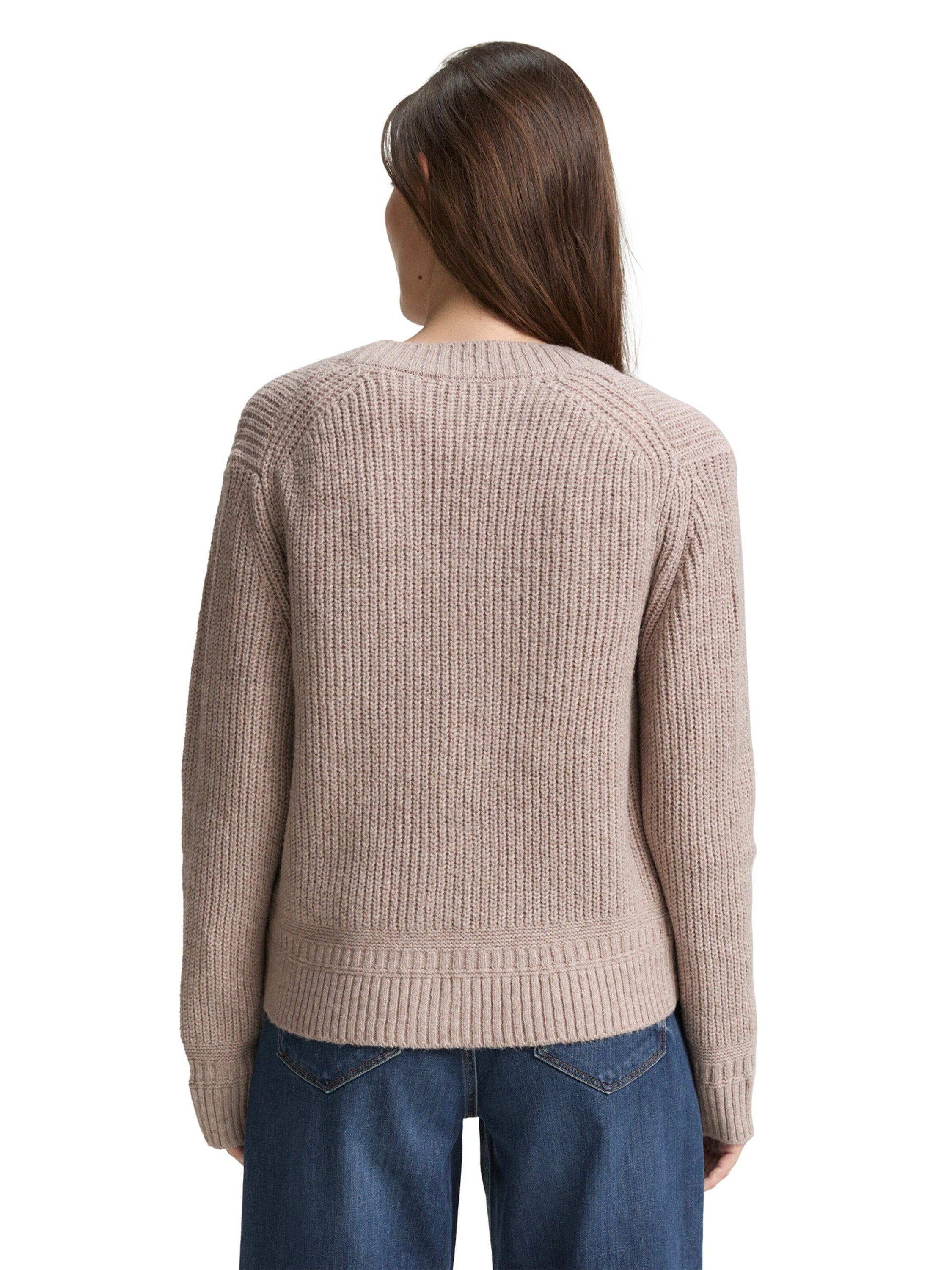 TOM TAILOR Strickjacke (1-tlg) Plain/ohne Details