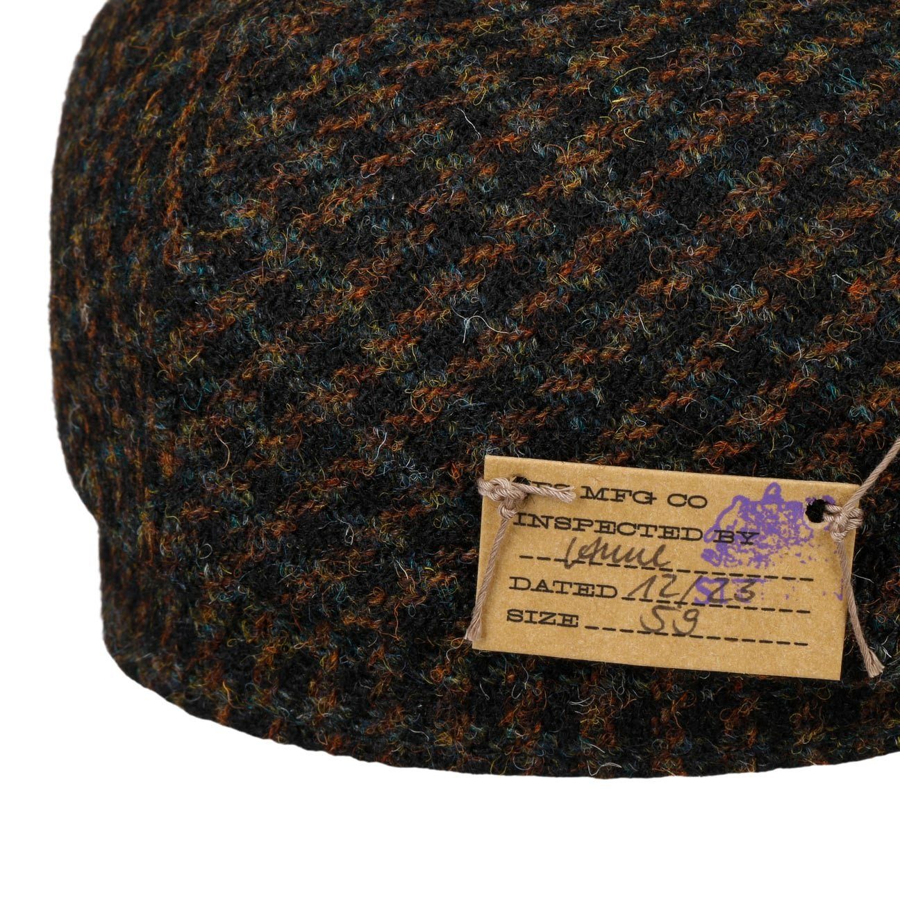 Stetson Flat Cap (1-St) Schirmmütze mit Schirm, Made in Germany