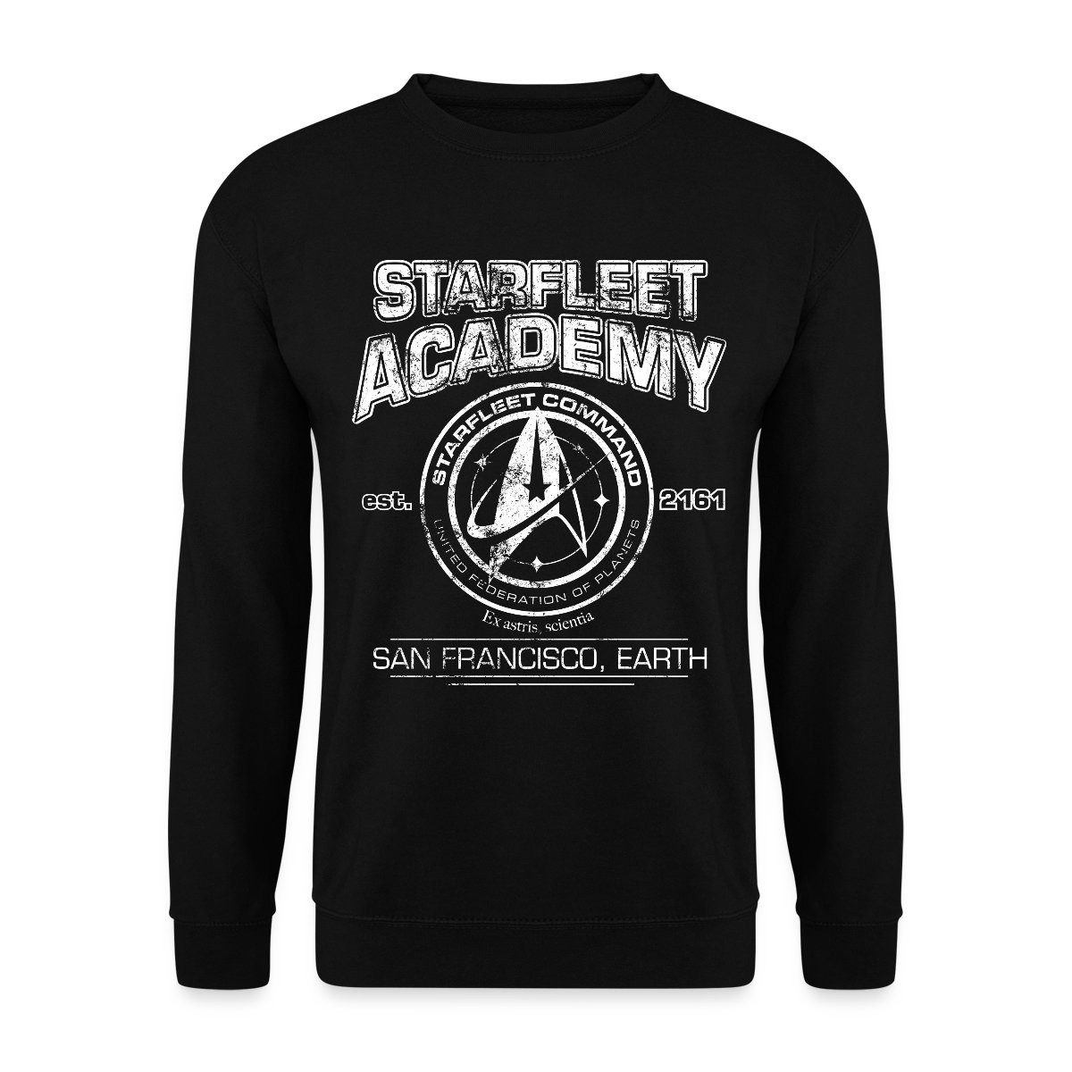 Sweatshirt Star Trek Discovery Starfleet Academy Unisex Pullover