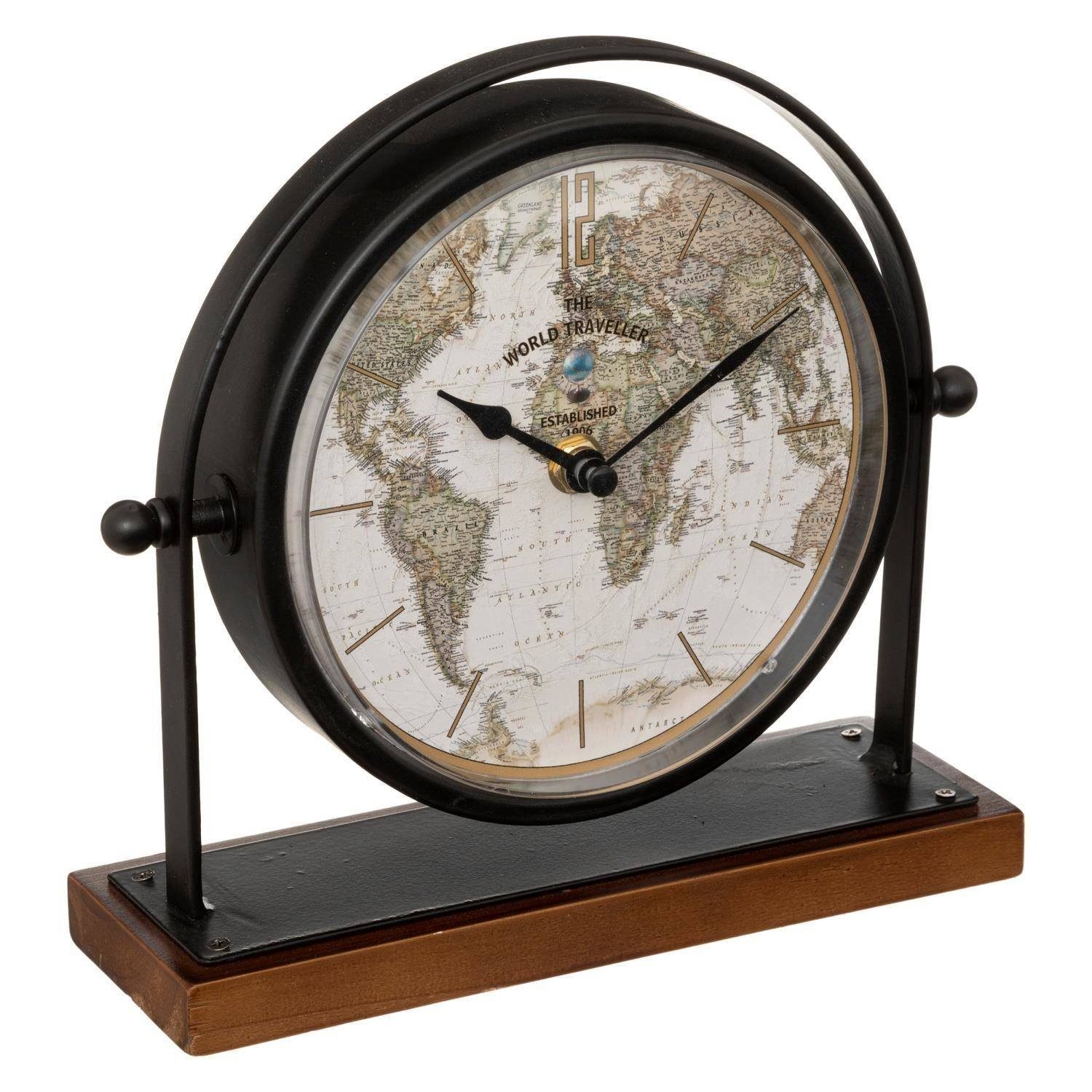 Atmosphera Créateur d'intérieur Uhr Retro-Tischuhr FLAVIA, Zifferblatt mit günstig online kaufen