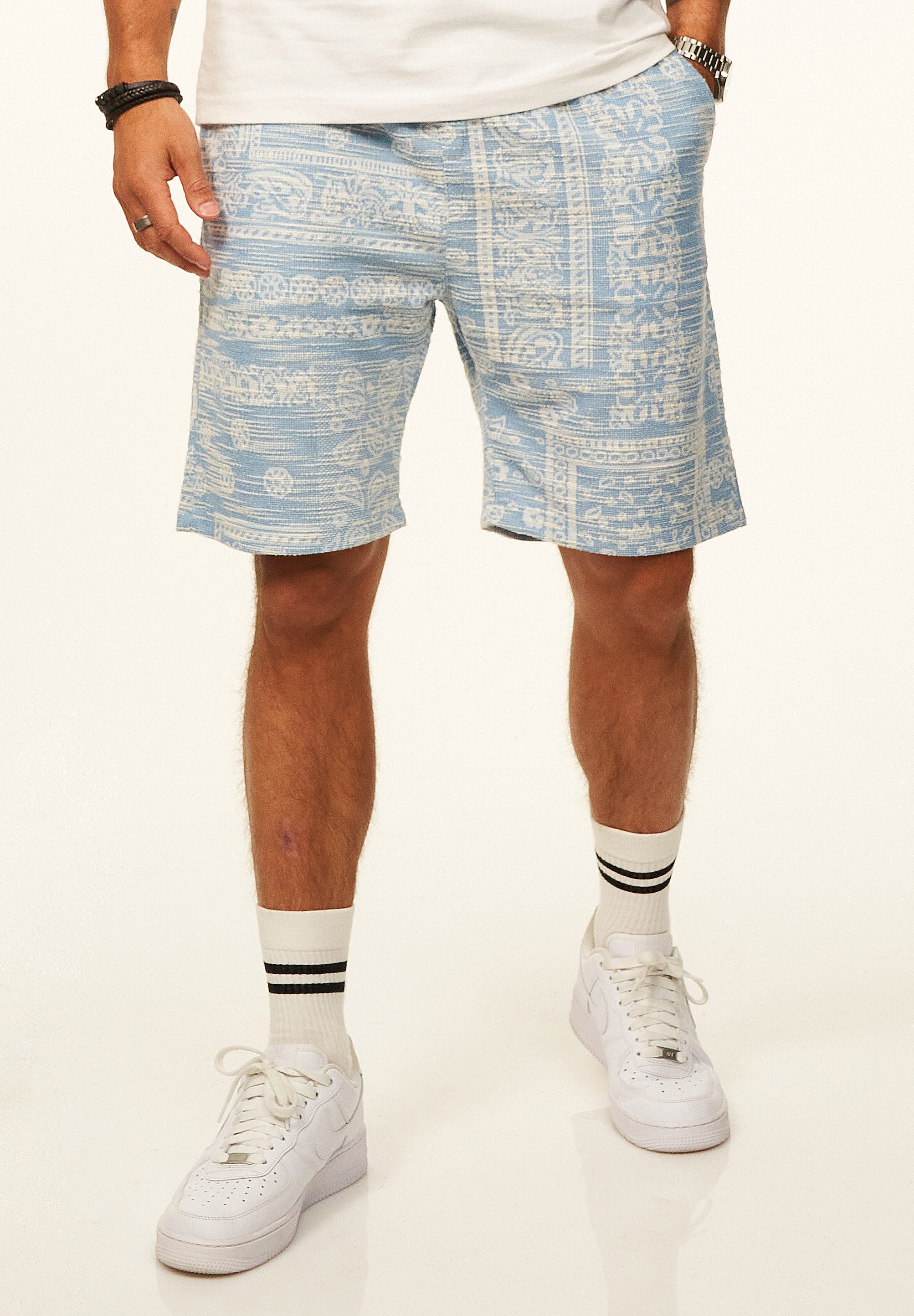 CARISMA Shorts gemustert als lässige Sommershorts - Kurze Hose Shorts Bermuda Sweatshorts Chinoshorts