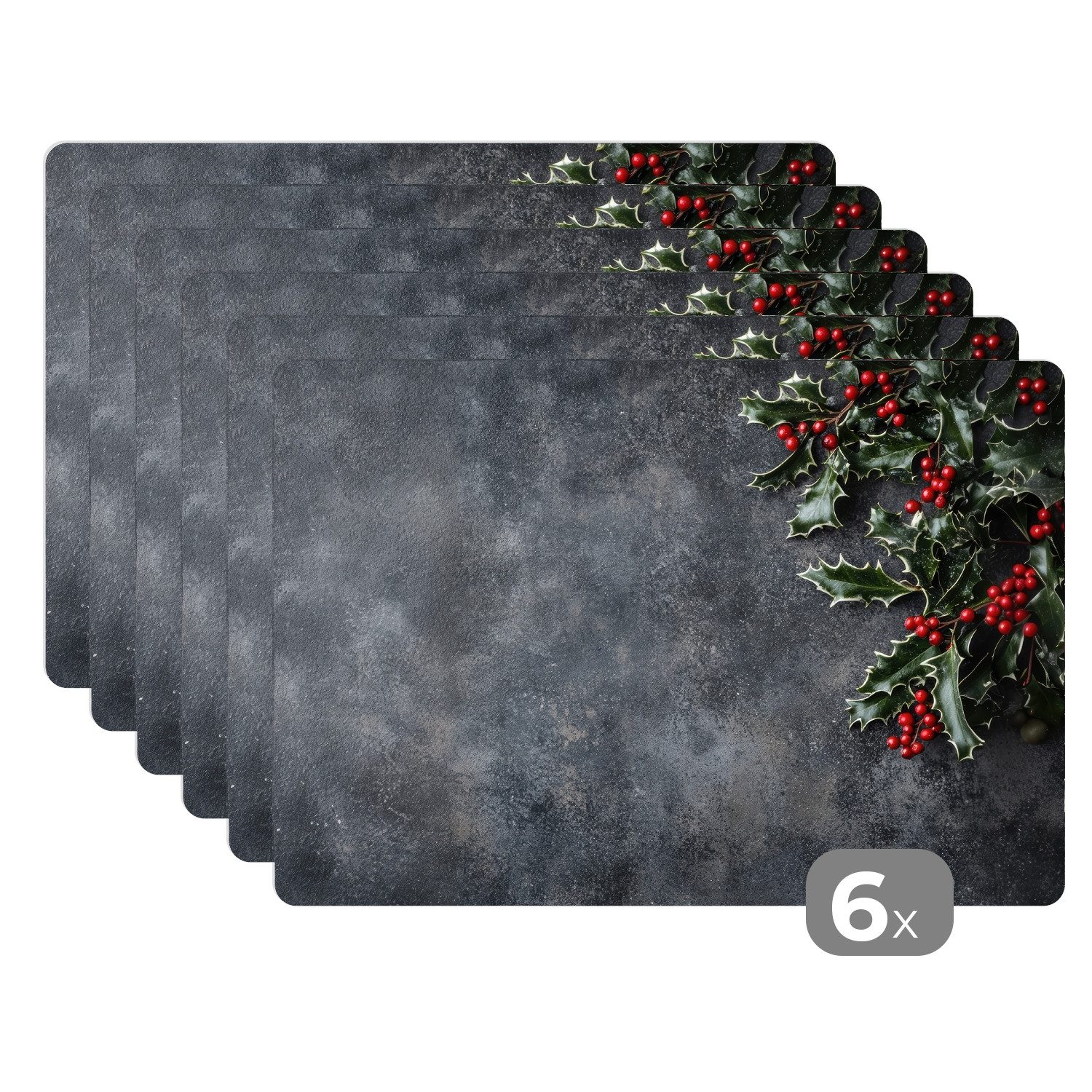 MuchoWow Platzset Weihnachten - Zweige - günstig online kaufen