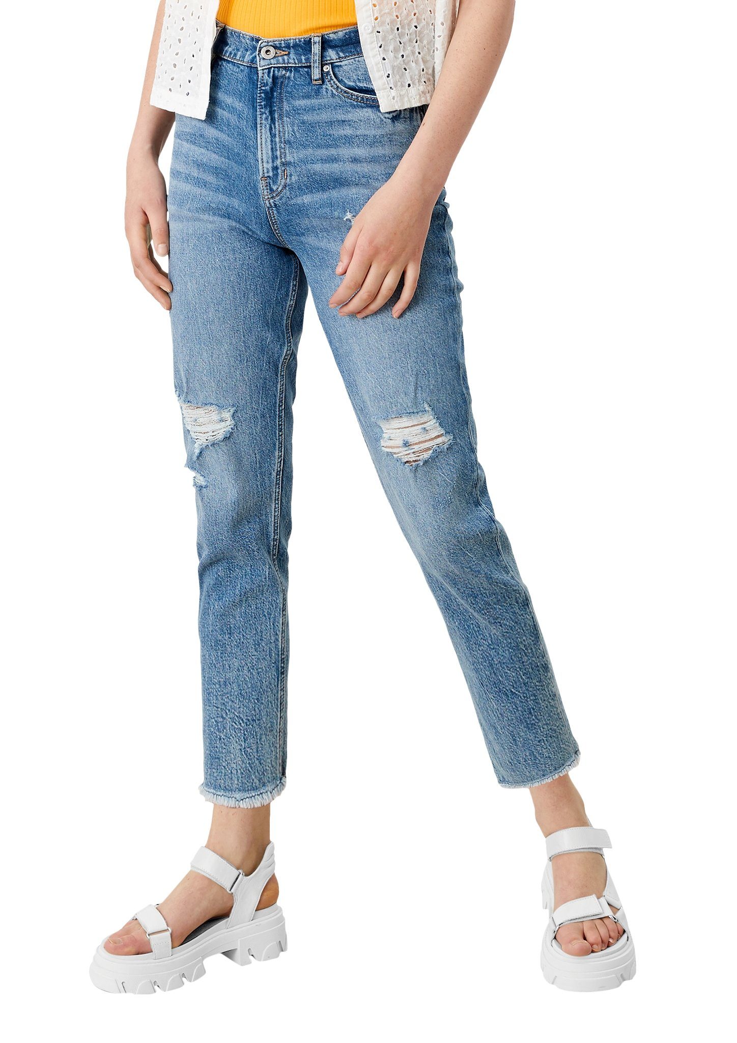 QS Jerseyhose Hose 7/8 günstig online kaufen