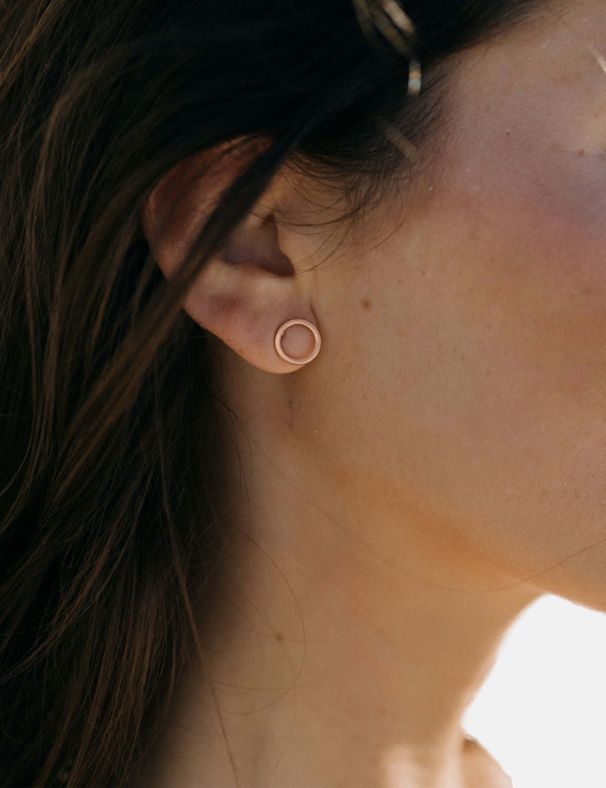 GOOD.designs Paar Ohrstecker, in Kreisform mit Poussette günstig online kaufen