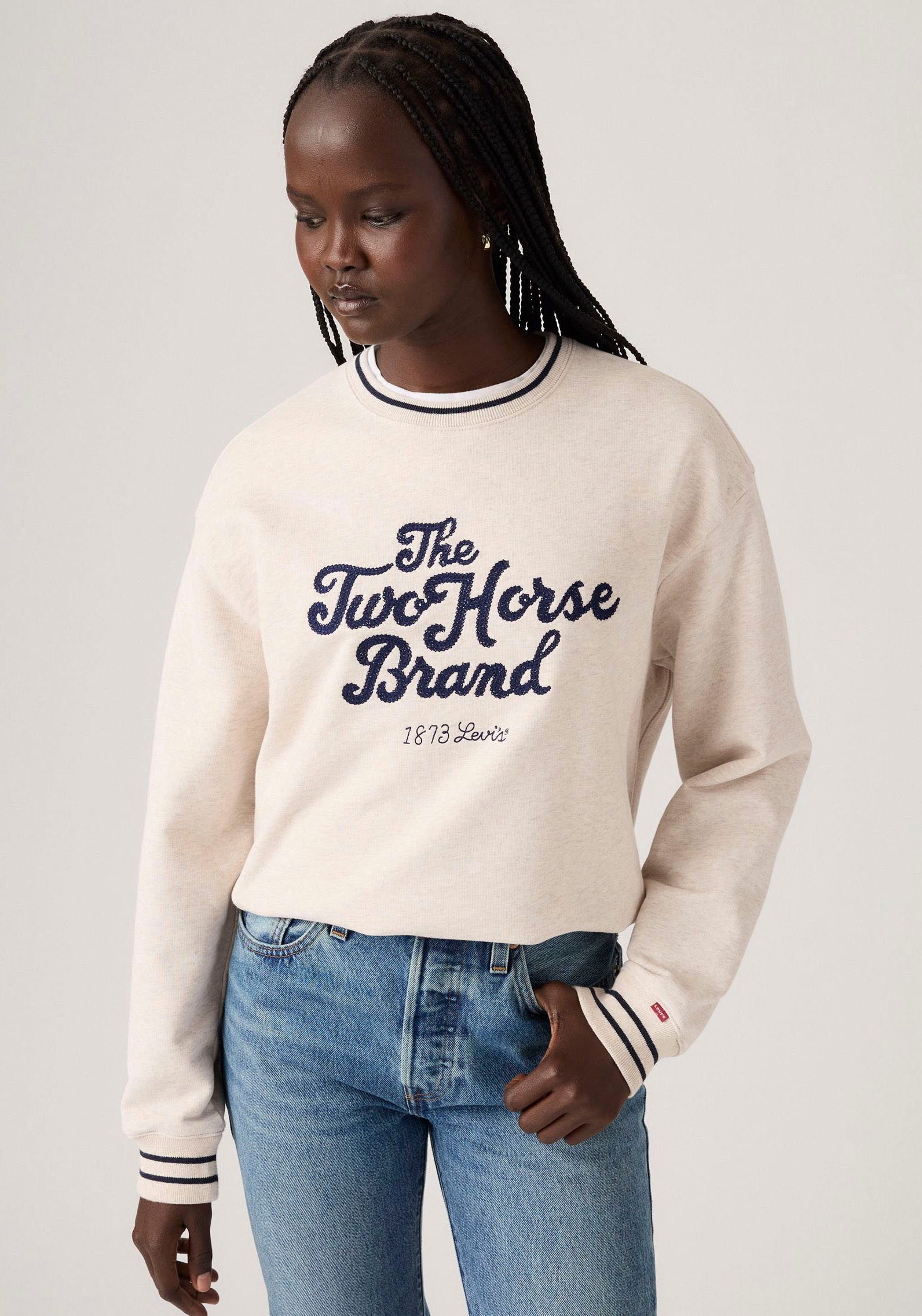 Levi's® Sweatshirt GR HERITAGE SPORT mit Stickerei im Front- und Rückenbere günstig online kaufen