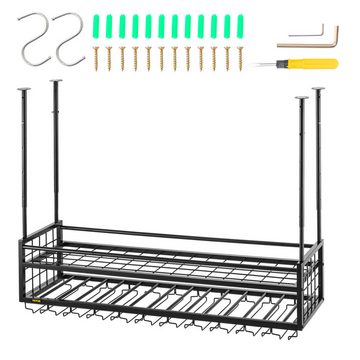 VEVOR Barschrank 46,9 x 11,8 Zoll Weinglasregal, 18,9-35,8 Zoll höhenverstellbarer