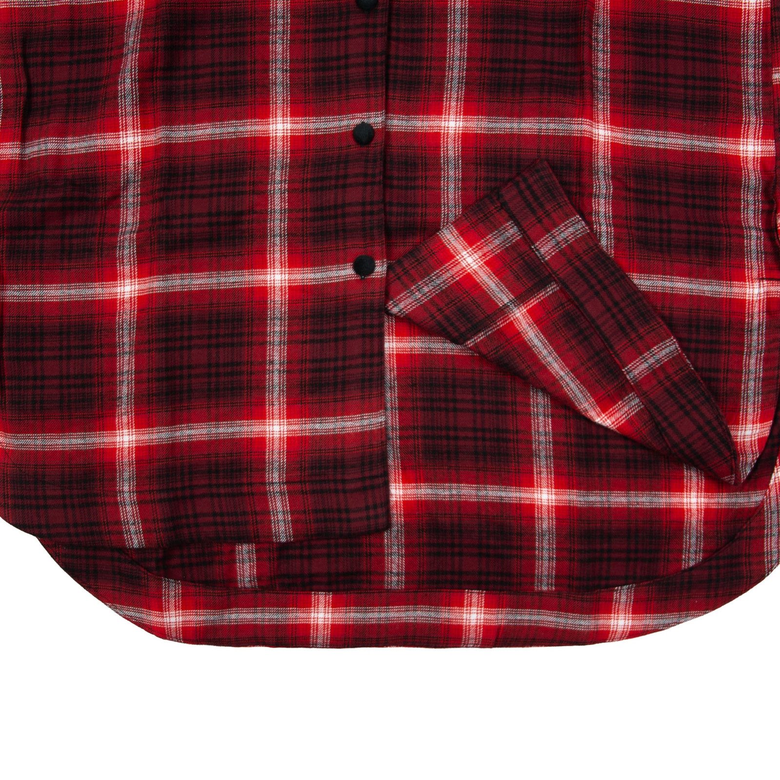 HUGO Longshirt Flannel Check_Nighty mit Brusttasche – Bild 4 von 4
