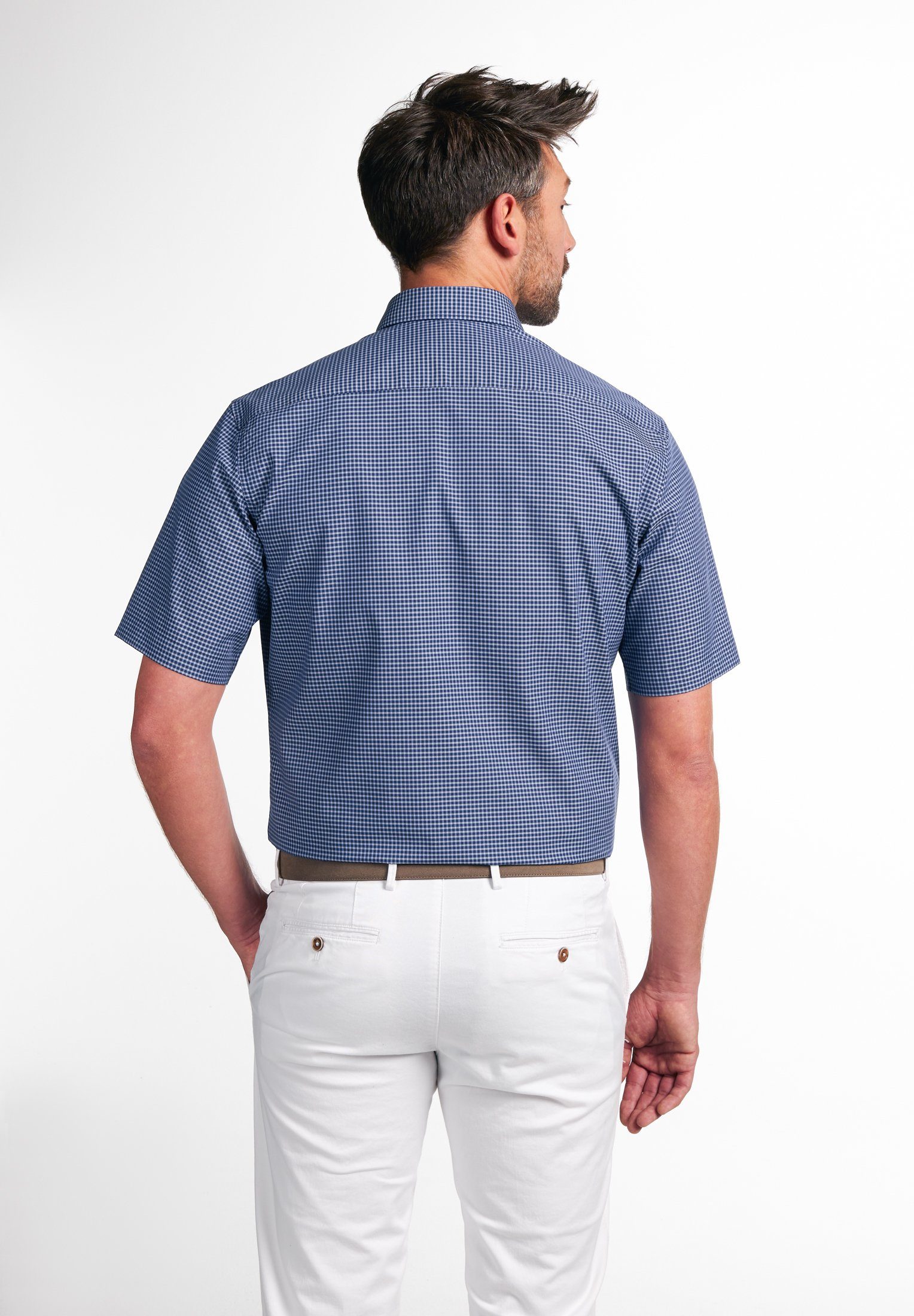 Eterna Kurzarmhemd MODERN FIT NON IRON (bügelfrei) günstig online kaufen