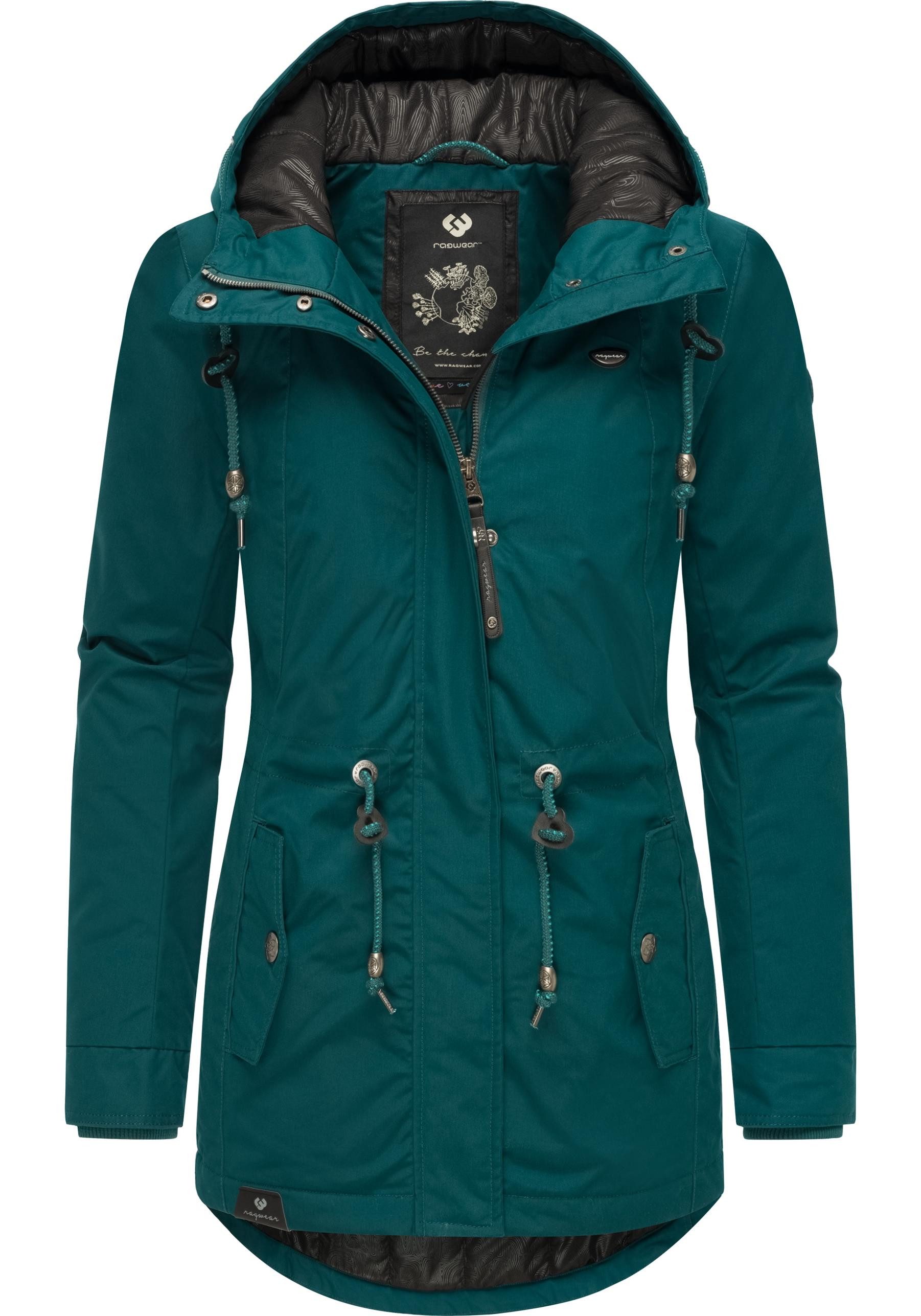 Ragwear Winterjacke Monadis Black Label stylischer Winterparka für die kalt günstig online kaufen