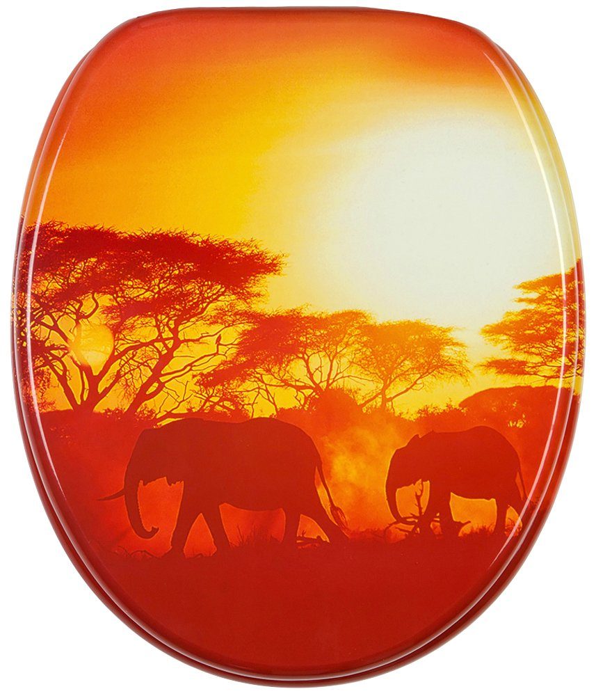 Sanilo WC-Sitz Savanne, mit Absenkautomatik