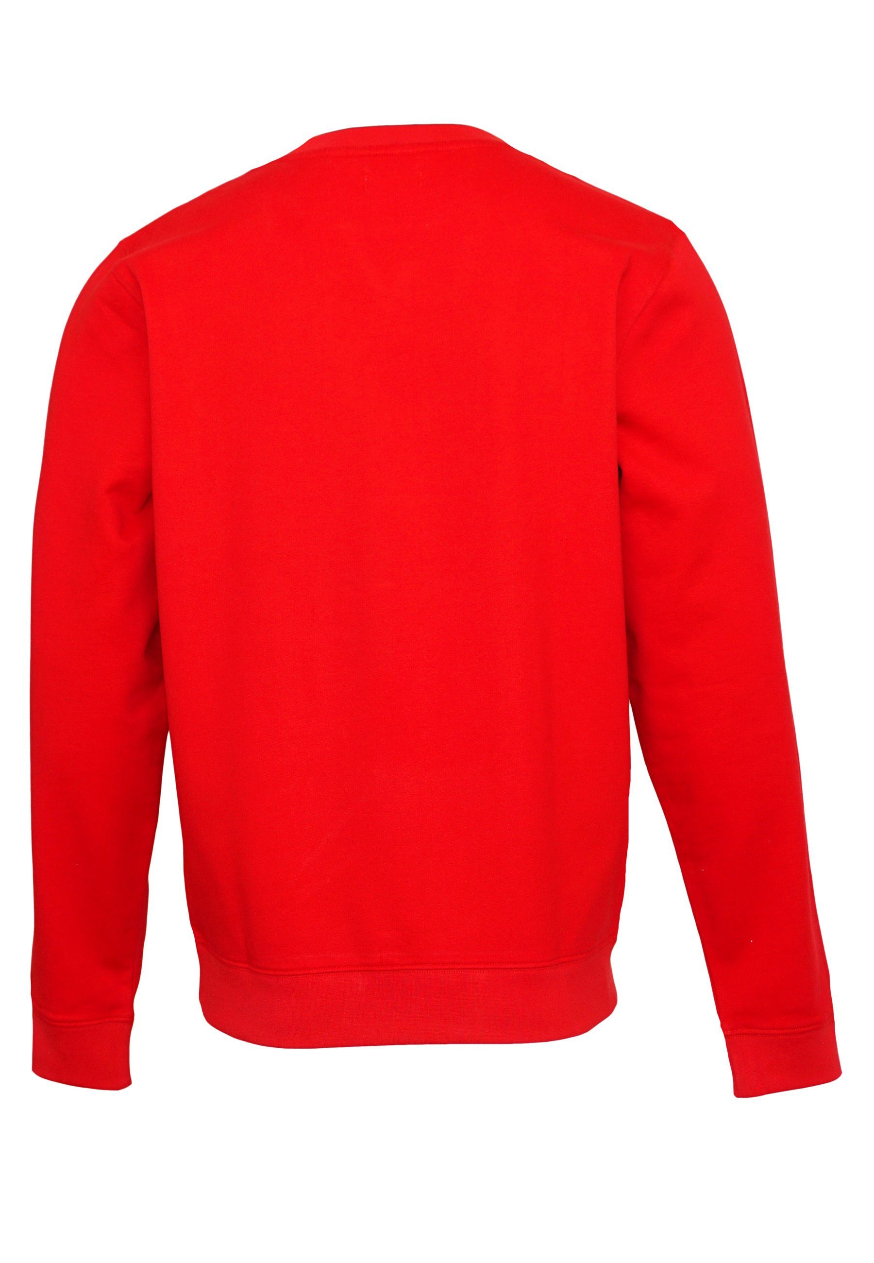 Sweatshirt U.S. Pullover rot DBH Sweatshirt Assn Polo