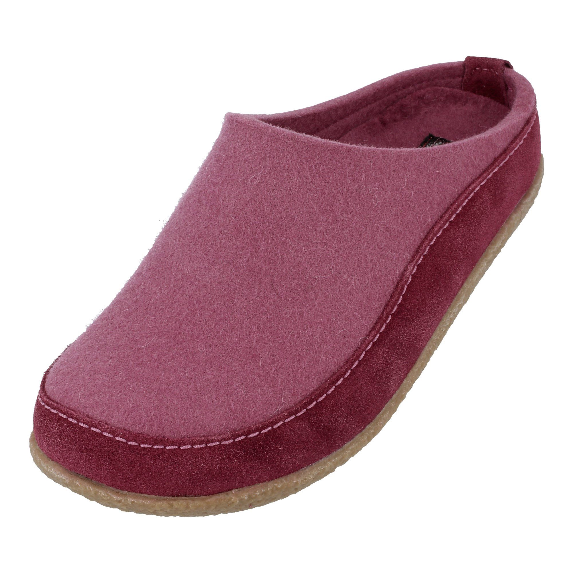 Haflinger Blizzard Skane Filzpantoffel Hausschuh Gummisohle Hausschuh