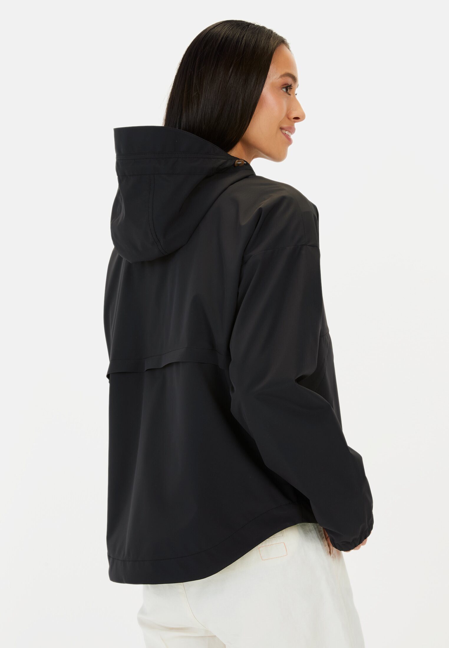 camel active Funktionsjacke aus recyceltem Polyester Langarm Kapuze Markenl günstig online kaufen