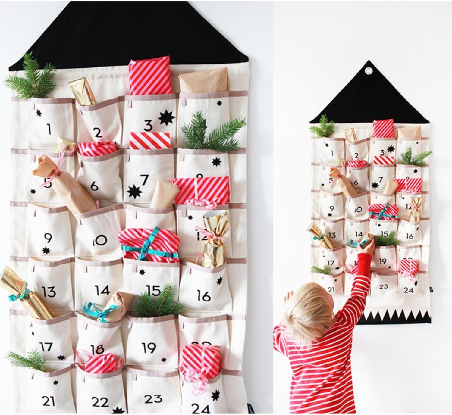 DOPWii befüllbarer Adventskalender Adventskalender,Befüllbarer