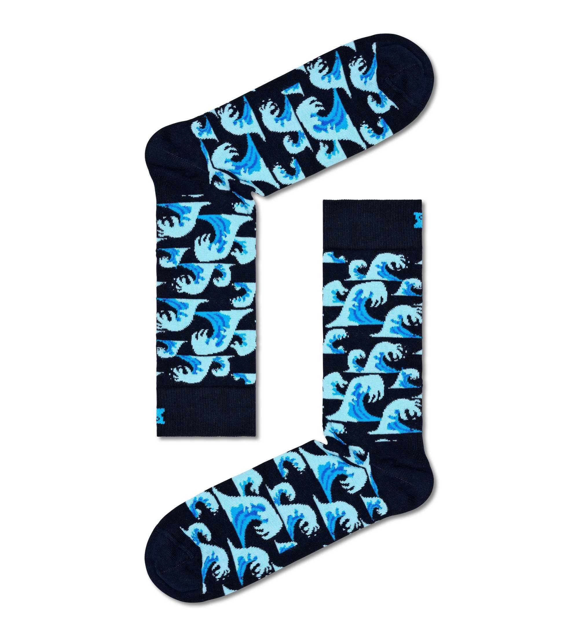 Happy Socks Kurzsocken 4er Pack About Out Geschenkbox And Socken, Unisex