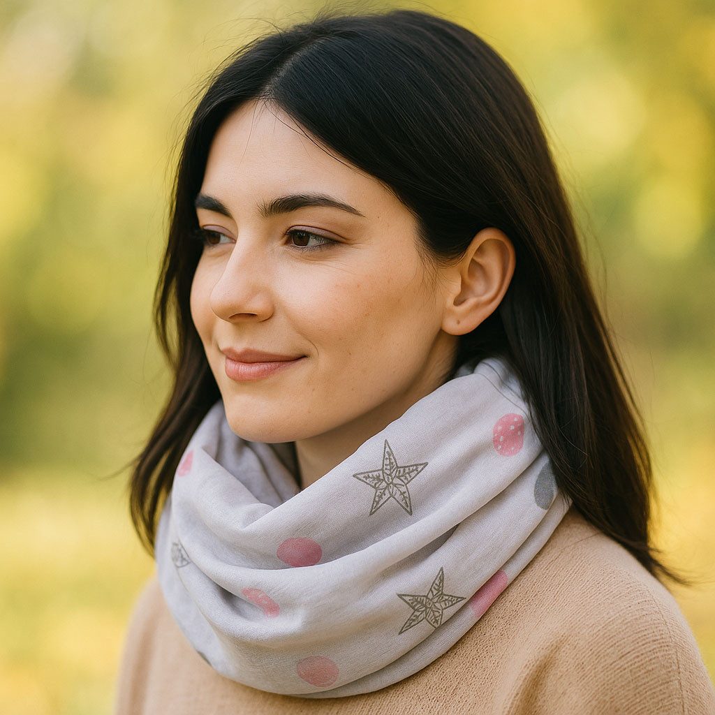 Faera Loop, Damen Schal Seesterne und günstig online kaufen