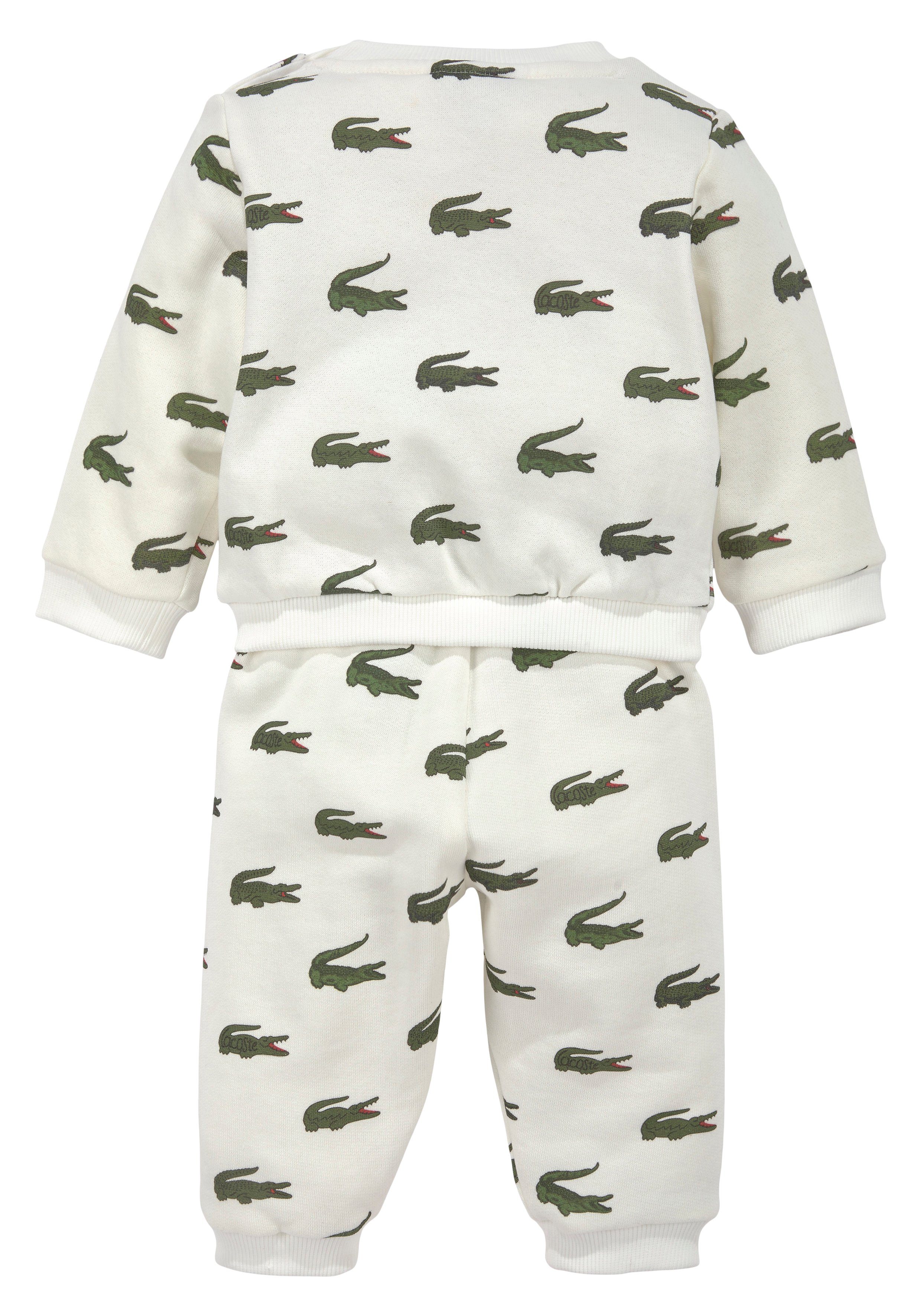 (Set, Lacoste Allover tlg) 2 Gift-Set mit Pyjama Lacoste-Print